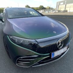 Mercedes-Benz EQS folieret med Avery Supreme Colourflow