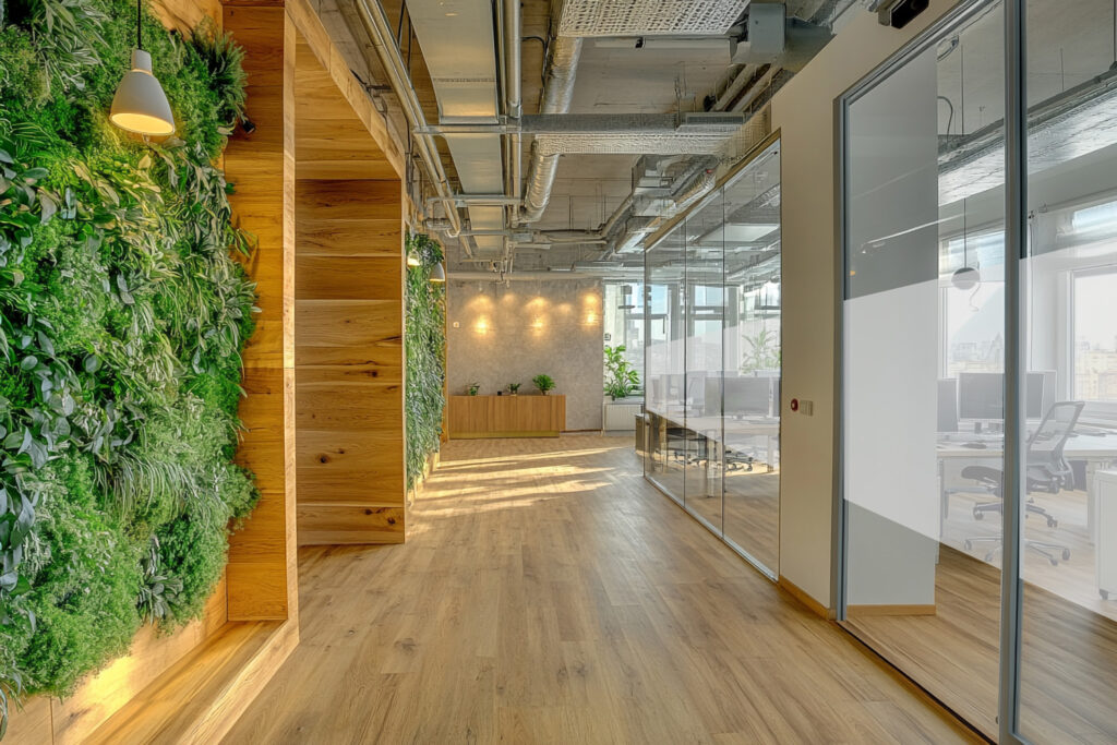 Smuk kontor med god kontorinderetning